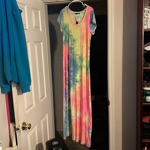 Beautiful colorful sundress
